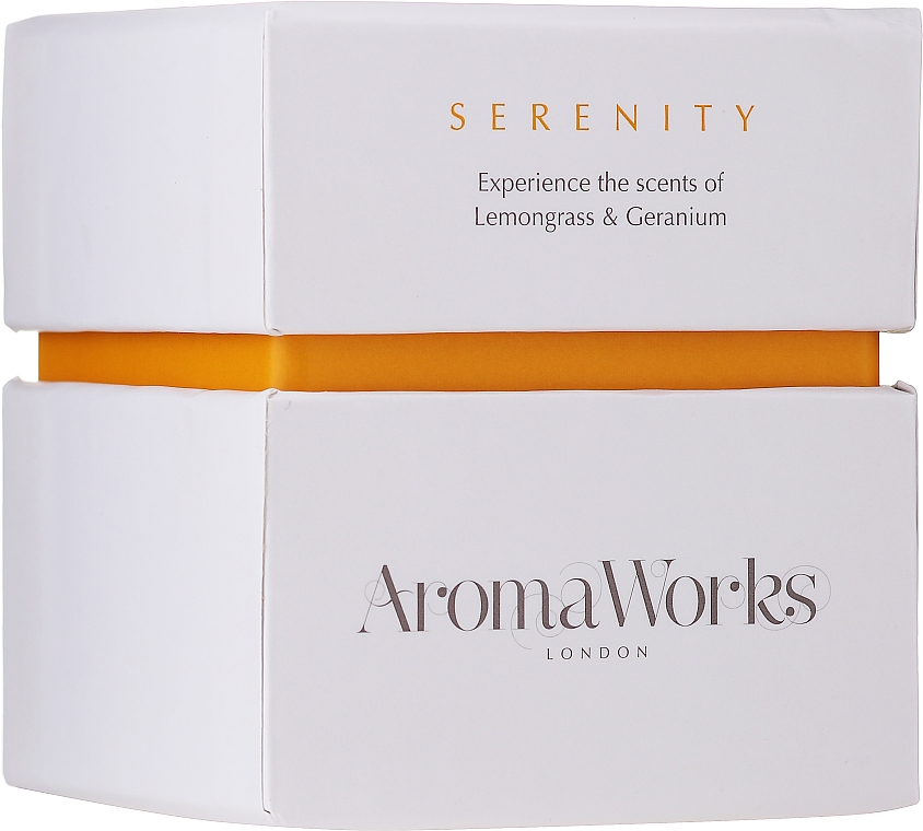 Ароматична свічка "Безтурботність" - AromaWorks Serenity Candle — фото N4