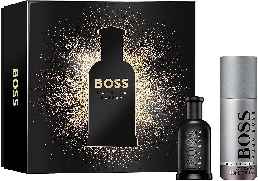 BOSS Bottled Parfum - Набір (parfum/50ml + deo/150ml) — фото N1