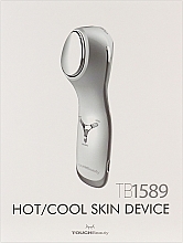 Апарат для шкіри навколо очей зі зігрівальним/охолоджувальним ефектом - TouchBeauty Hot/Cool Skin Device — фото N2