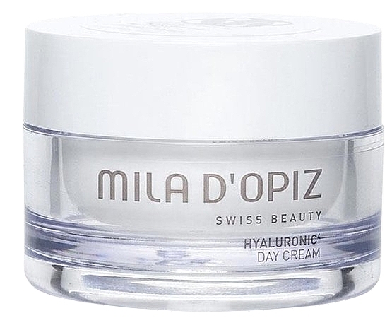 Дневной крем для лица с гиалуроновой кислотой - Mila D’Opiz Hyaluronic 4 Day Cream — фото N1