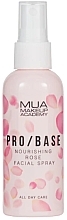 Спрей для лица - MUA Pro/Base Rose Facial Mist — фото N1