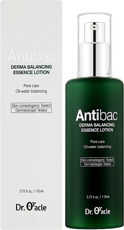 УЦЕНКА Лосьон для лица антибактериальный, балансирующий - Dr. Oracle Antibac Derma Balancing Essence Lotion * — фото N2