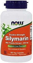 Силимарин, экстракт расторопши пятнистой - Now Foods Double Strength Silymarin Milk Thistle Extract — фото N3