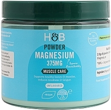 Духи, Парфюмерия, косметика Пищевая добавка "Магниевый порошок" Holland & Barrett Magnesium Powder 375mg Muscle Care 