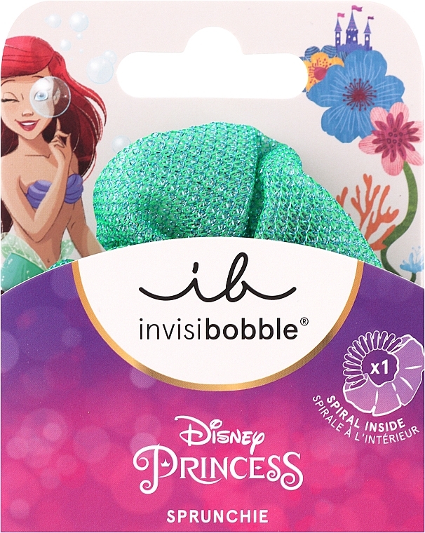 Резинка-браслет для волос - Invisibobble Sprunchie Kids Disney Ariel — фото N1