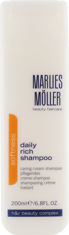 Восстанавливающий обогащенный шампунь - Marlies Moller Softness Daily Repair Rich Shampoo  — фото N2
