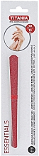 Пилка для нігтів пісочна, 15 см, двостороння 120/150 грит, 1042/10B B - Titania — фото N1