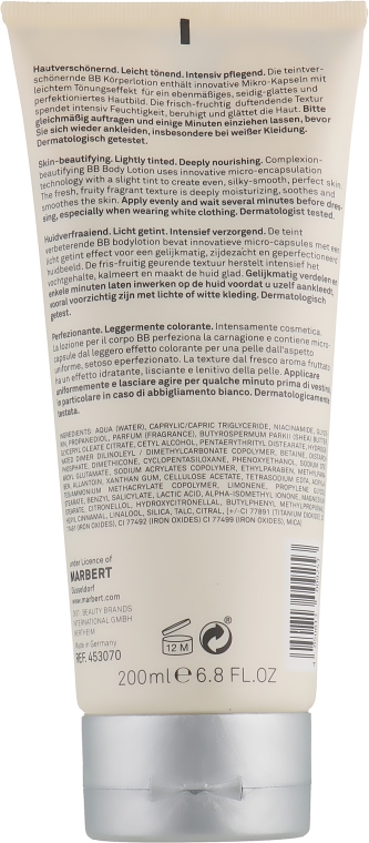 ВВ-лосьйон для тіла - Marbert Bath & Body BB Lotion — фото N2