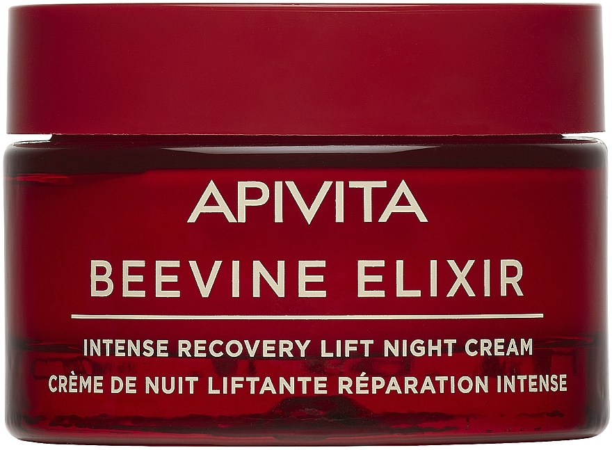 Укрепляющий ночной крем с восстановительным эффектом - Apivita Beevine Elixir Intense Recovery Lift Night Cream — фото N1