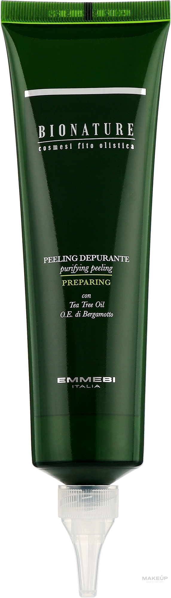 Очищувальний пілінг для шкіри голови - Emmebi Italia Bionature Mineral Treatment Purifying Peeling — фото 150ml