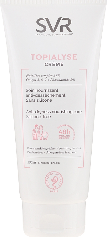 Крем для лица и тела - SVR Topialyse Creme Soin Nourrissant Anti-Dessechement