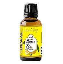 Натуральное эфирное масло, лимон - Indus Valley Natural Essential Oil Lemon — фото N2
