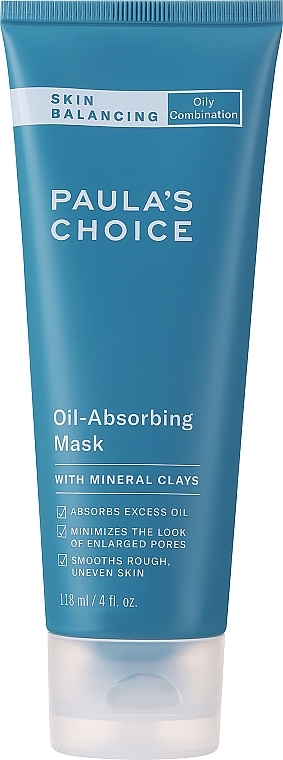 Себорегулирующая маска против комедонов - Paula's Choice Skin Balancing Oil-Absorbing Mask — фото N1