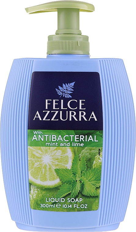 Рідке мило - Felce Azzurra Antibacterico Mint & Lime — фото N1
