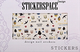 Дизайнерские наклейки для ногтей "Ukrainian" - StickersSpace — фото N1