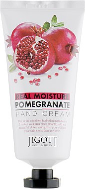 Крем для рук с экстрактом граната - Jigott Real Moisture Pomegranate Hand Cream — фото N2