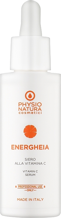 Антиоксидантна сироватка для обличчя з ефектом "3 в 1" - Physio Natura Vitamin C Serum — фото N1