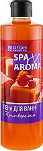 Духи, Парфюмерия, косметика Пена для ванны "Крем-карамель" - Bioton Cosmetics Spa & Aroma