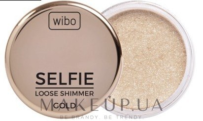 Шиммер для лица - Wibo Selfie Loose Shimmer — фото Gold