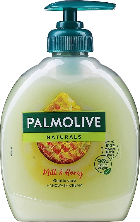 Жидкое мыло "Мед и Увлажняющее Молочко" - Palmolive Naturel — фото N1