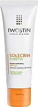 Сонцезахисний крем для жирної шкіри - Iwostin Solecrin Purritin Protective Cream SPF 50+ — фото N1