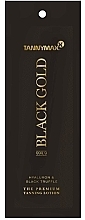 Парфумерія, косметика Крем для засмаги в солярії з гіалуроном, чорним трюфелем та олією авокадо - Tannymaxx Black Gold 999.9 Tanning Lotion (пробник)