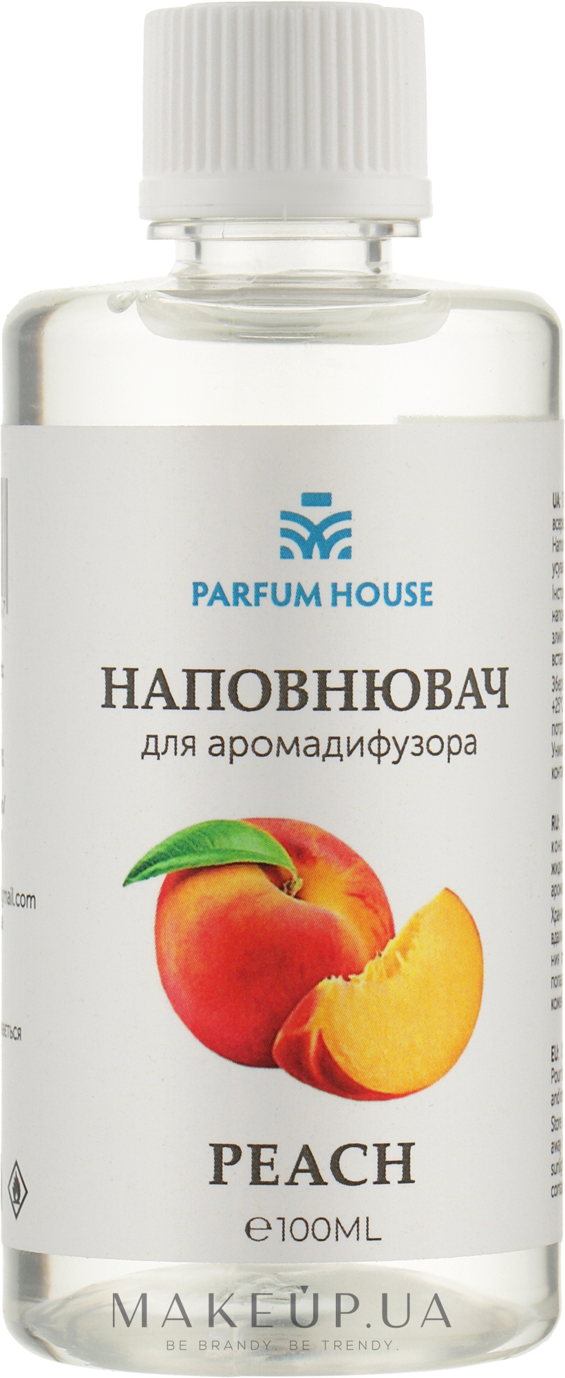 Наповнювач для дифузора "Персик" - Parfum House Peach — фото 100ml