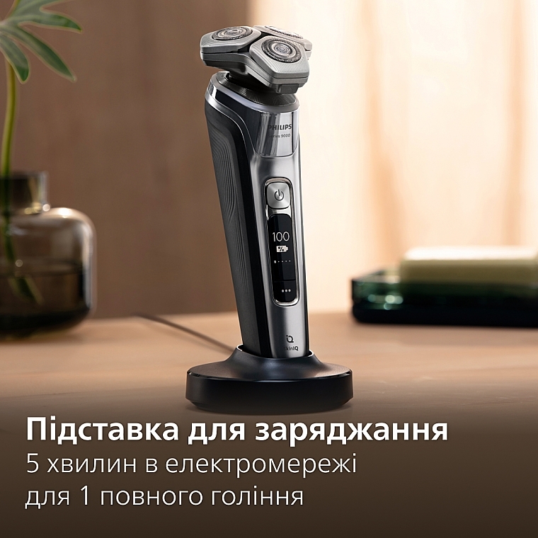 Електробритва для сухого та вологого гоління - Philips Shaver Series 9000 S9975/55 — фото N6
