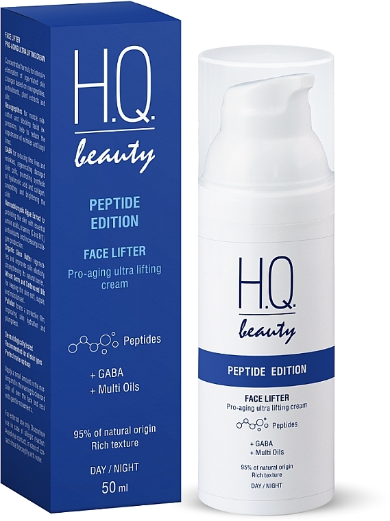 Ліфтинг-крем для обличчя - H.Q.Beauty Peptide Edition Face Lifter