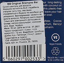 Шампунь для волосся - The Bluebeards Revenge Original Solid Shampoo Bar — фото N3