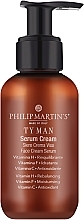 Парфумерія, косметика Крем-сироватка для обличчя та бороди - Philip Martin's Ty Man Serum Cream