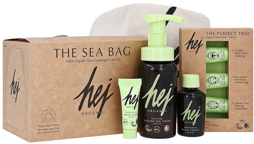 Набор, 7 продуктов - Hej Organic The Sea Bag — фото N2
