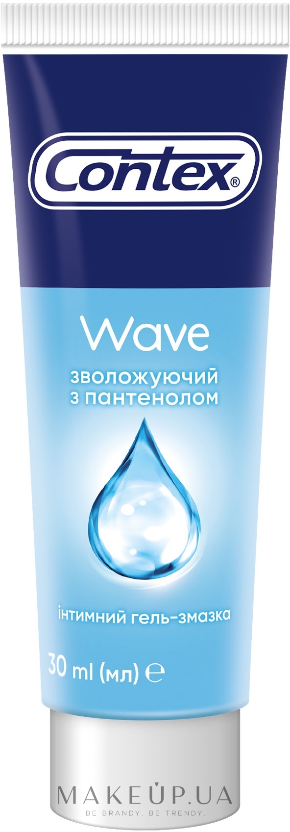 Интимный гель-смазка увлажняющий с пантенолом (лубрикант) - Contex Wave:  купить по лучшей цене в Украине | Makeup.ua