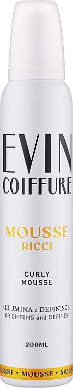 Мус для кучерявого волосся - Evin Coiffure Curly Mousse — фото N1