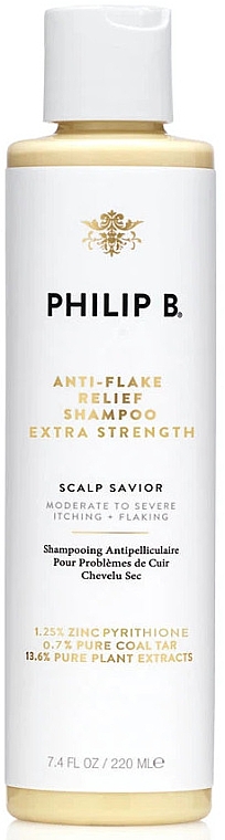 Успокаивающий шампунь против перхоти - Philip B Anti-Flake Relief Shampoo Extra Strength — фото N1