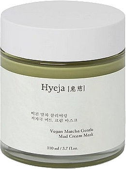 Грязевая мака для лица с матчей - Hyeja Vegan Matcha Gentle Mud Cream Mask — фото N1