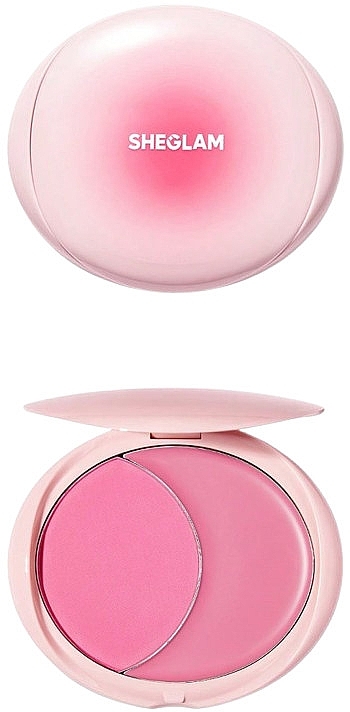 Палетка румян - Sheglam Cheek 2 Cheek Blush Duo — фото N1