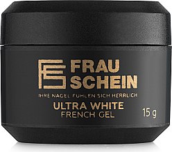 Парфумерія, косметика Гель для нарощування - Frau Schain Ultra White French Gel