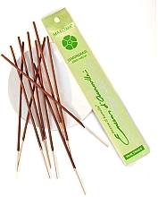 Ароматические палочки "Лемонграсс" - Maroma Encens d'Auroville Stick Incense Lemongrass — фото N4