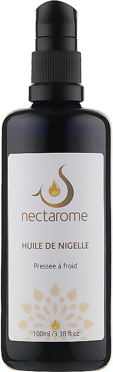 Олія нігелле (чорного кмину) косметична - Nectarome Nigella Oil — фото N1