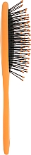 Щетка для волос 04282, оранжевая - Eurostil Oval Brush — фото N3