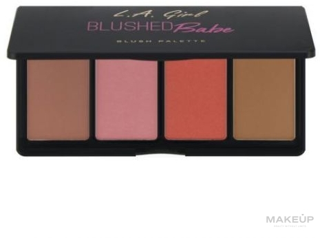 Палетка для макияжа - L.A. Girl Blush Palette — фото Blushed Babe