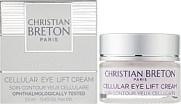 Ліфтинговий крем для повік - Christian Breton Eye Priority Cellular Eye Lift Cream — фото N2