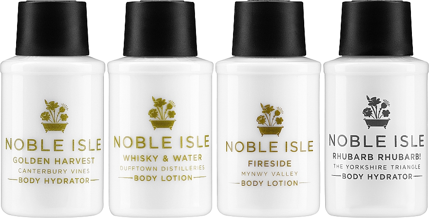 Noble Isle Fragrance Sampler of Lotions - Набір (b/lot/4x30ml) — фото N2