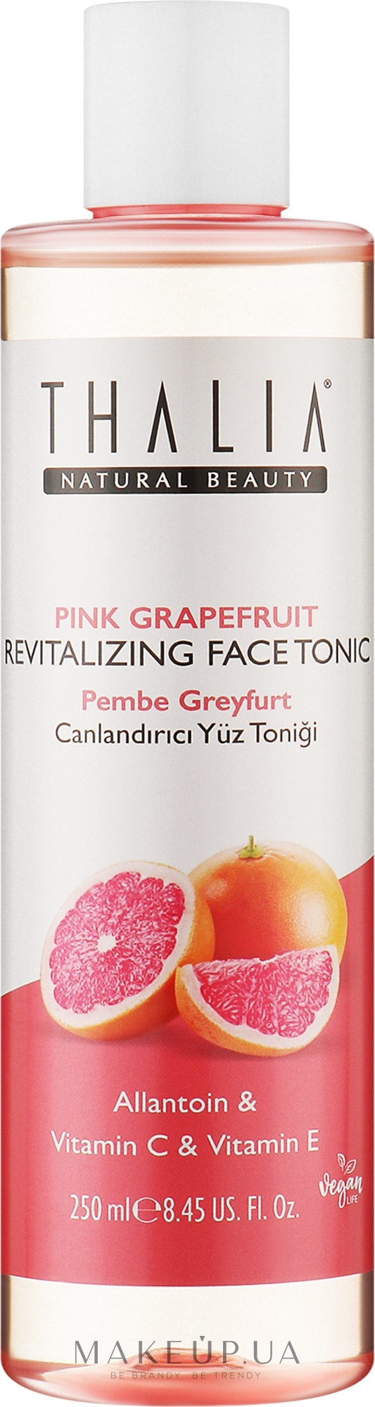 Тоник для лица с экстрактом розового грейпфрута - Thalia — фото 250ml