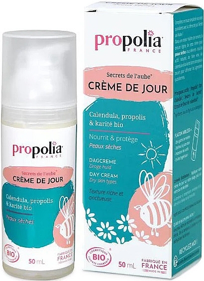 Денний крем для сухої шкіри обличчя - Propolia Day Cream Dry Skin — фото N1