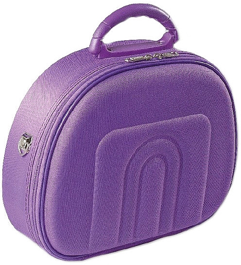 Косметичка "Скринька", M, 95320, фіолетова - Top Choice — фото N1