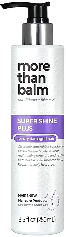 Бальзам для волос "100% зеркальный блеск" - Hairenew Super Shine Plus Balm Hair — фото N3