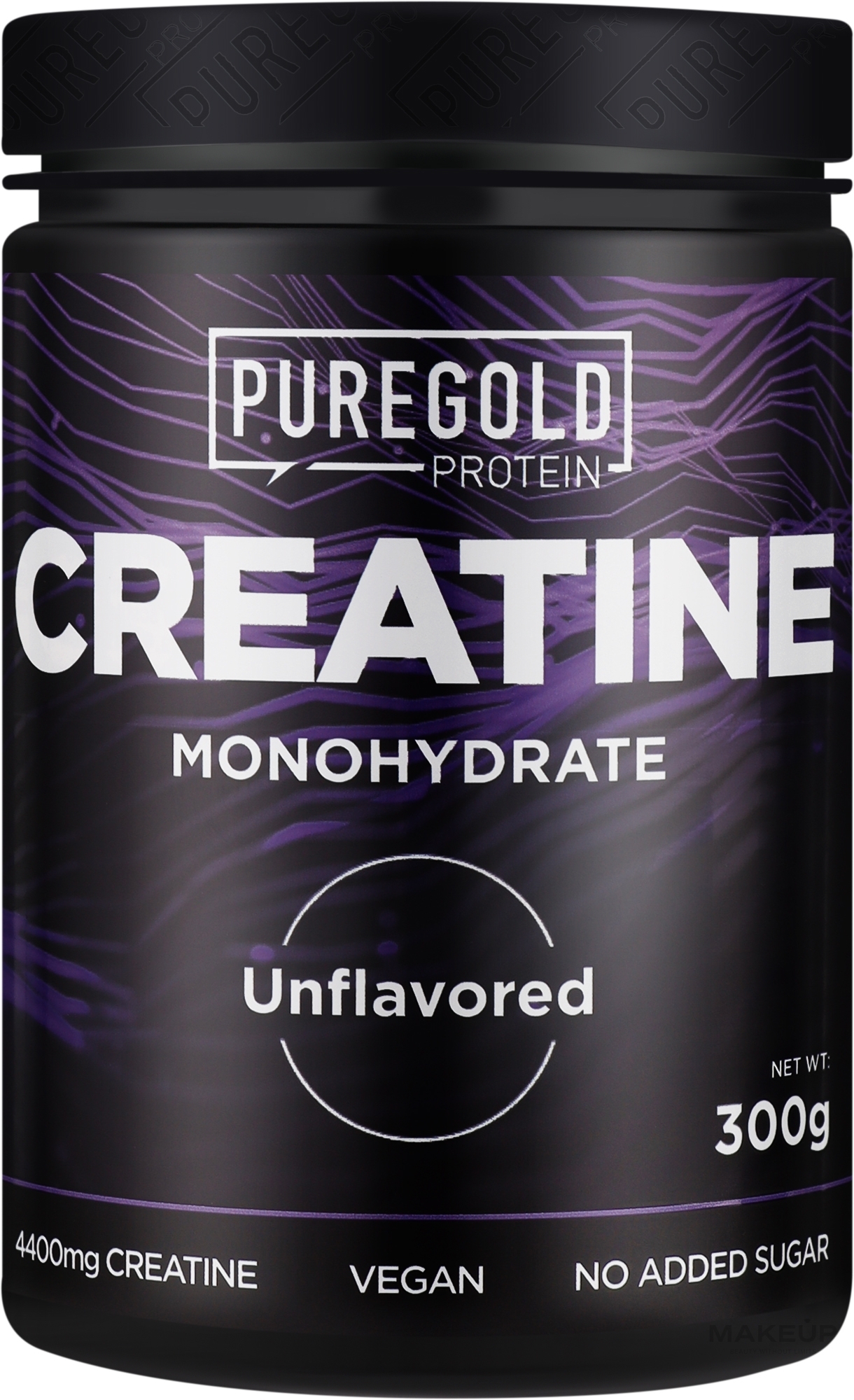 Креатин моногидрат в порошке, без вкуса - PureGold Creatine Monohydrate Unflavored — фото 300g