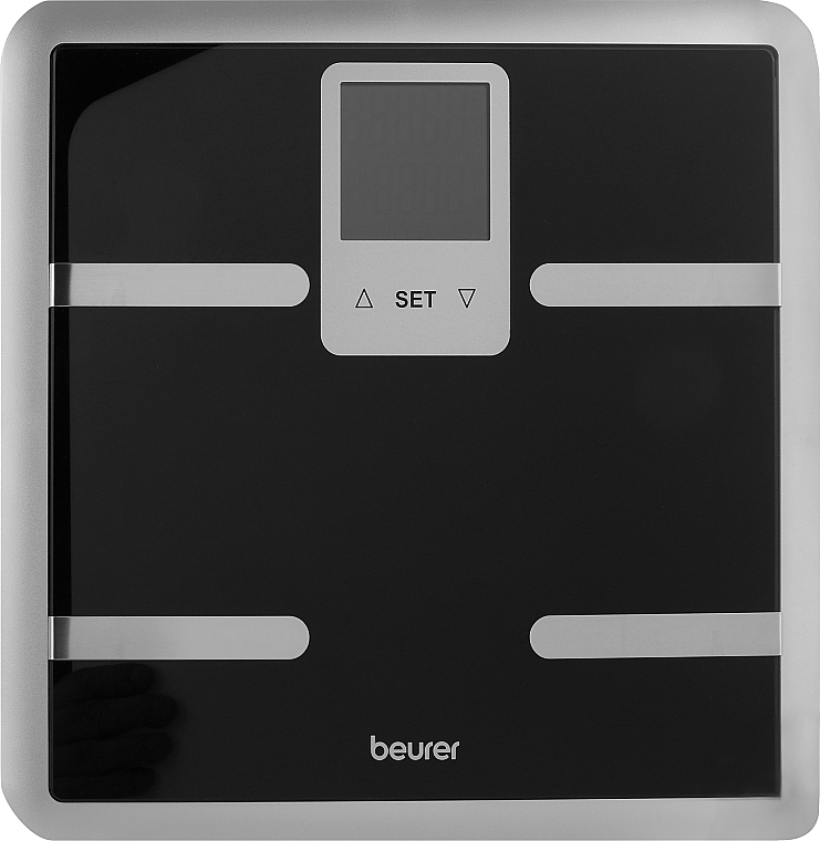 Весы напольные диагностические, BG 40 Black - Beurer  — фото N1